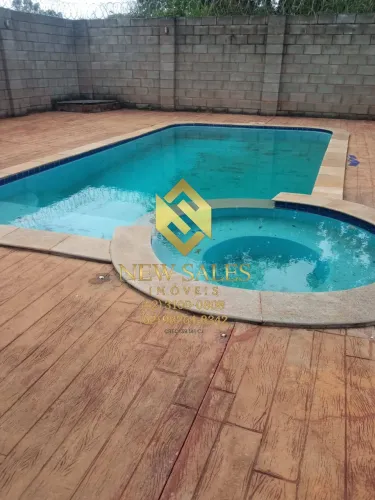 Casa chacara- 3 quartos, 1 suíte, piscina, 1000m²- Região Samambaia