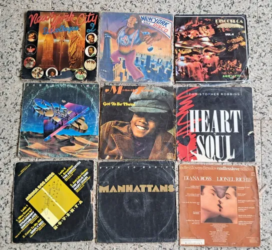 Lote LP-VINILs Coletânea  Disco-Soul music 