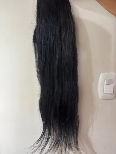 Vendo cabelo indiano 143g 70cm