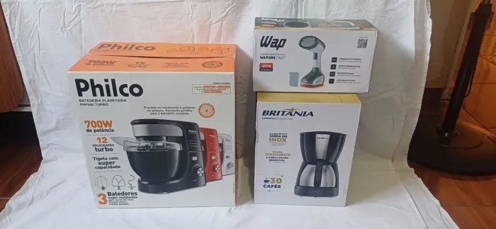 Kit três eletrônico cozinha 