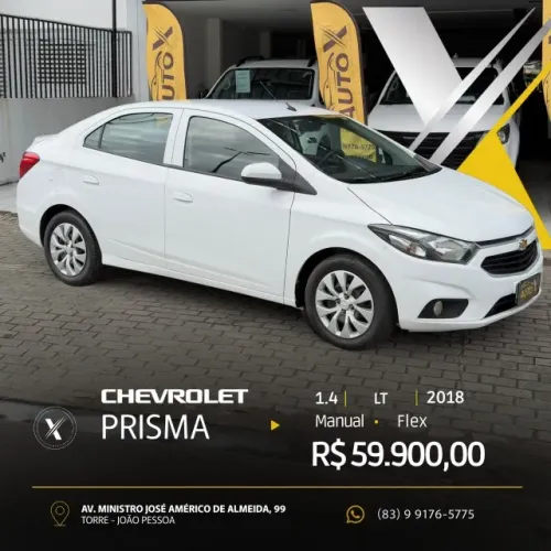 Chevrolet Prisma Sed. LT 1.4 8V Flexpower 4P 2018