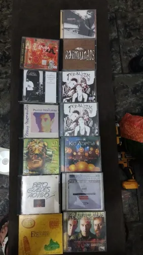 Lote de celular nacional original Cazuza Raimundos O Rappa Renato Russo tribalista Flávio