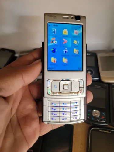 Nokia N95 Clássico Prata - Relíquia para Colecionadores - Item Retrô