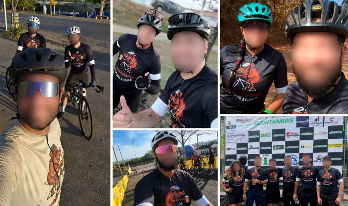 Camisa de ciclismo A Volta dos Pebas