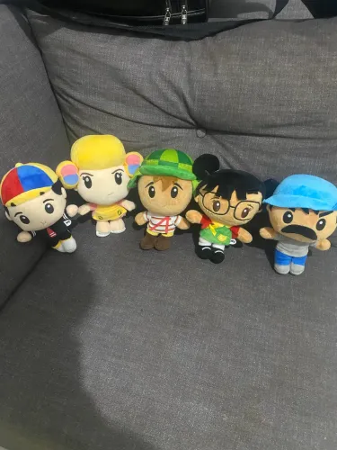 Coleção pelúcia turma do chaves