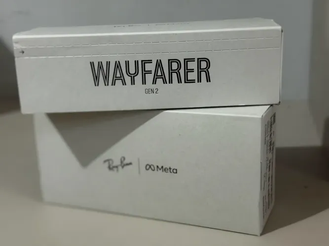 Óculos Ray-Ban meta Wayfarer GEN 2