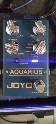 Pedal guitarra Joyo Aquarius multi-model delay