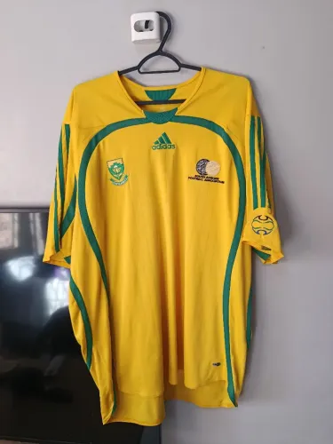 camisa áfrica do sul (gg), original de época, modelo teamgeist, raridade