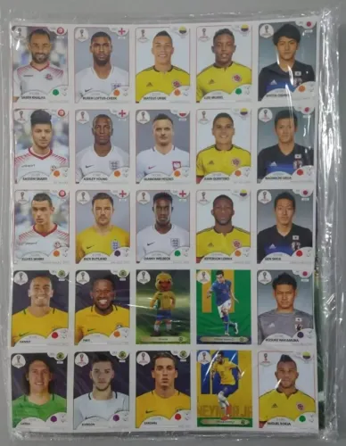 Coleção álbuns da Copa do Mundo Panini 2014/2018/2022 + Figurinhas 2018 completo