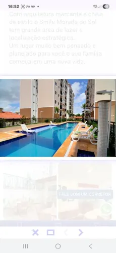 Vendo apartamento no Condomínio Smile Club - Morada do sol