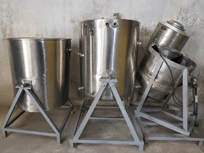 Tanque Industrial em Inox para Alimentos, Cervejaria, Cosméticos e Laticínios