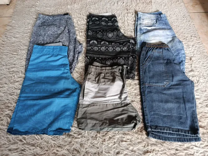 Bermudas Masculina Brim / Jeans e Tectel M/G Novas Peças Únicas 