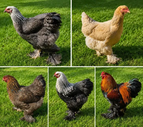 Galinhas Brahma