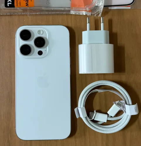 IPHONE 16 PRO TITÂNIO SILVER