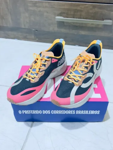 Olympikus corre 4 preto com rosa