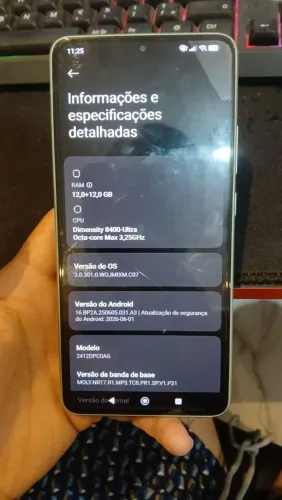 POCO X7 PRO 512GB 12+12 RAM, LEIA DESCRIÇÃO