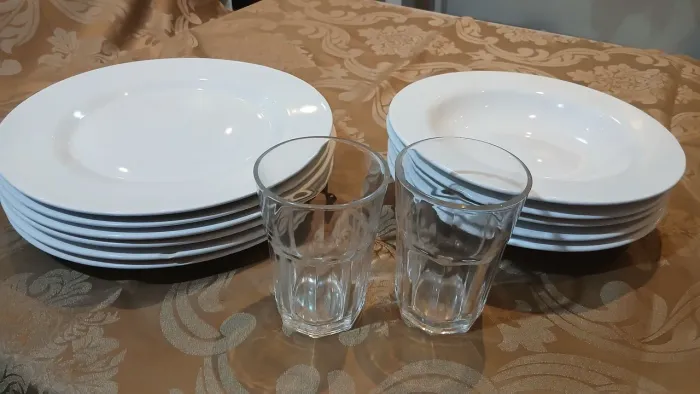 Jogo jantar Branco