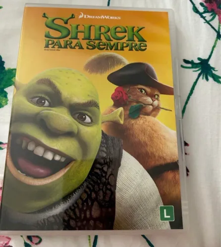 dvd shrek para sempre, em ótimo estado. original.