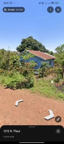 Terreno com casa em Barbosa Ferraz - PR