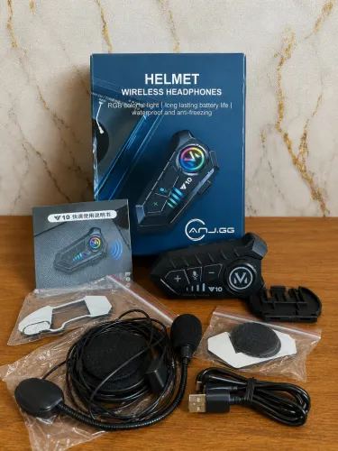 Fone Bluetooth intercomunicador de capacete 