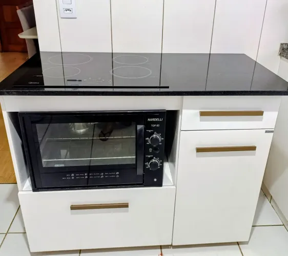 Armário de cozinha para colocar seu fogão 