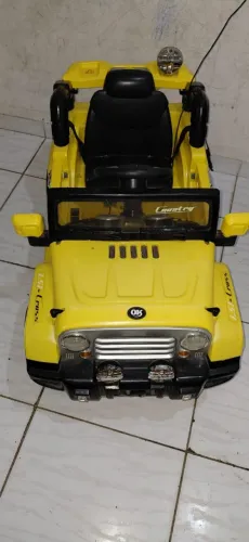 Jipe Elétrico Infantil Amarelo - Guntry (OK)