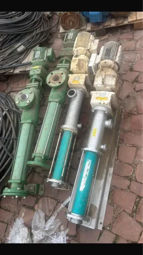 Bomba Helicoidal Netzsch Nemo Positiva em Aço Inox e Aço Carbono 