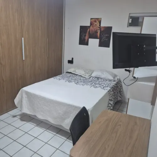 Aluga-se Kitnets Mobiliados (Cama, Ar-cond, Perto da UNP, Hospital do Coração/Unimed