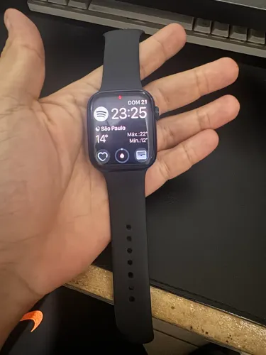 Apple Watch Series 9 (GPS) (Preto) 45 mm