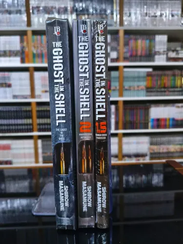 Ghost in The Shell Coleção Completa 3 Volumes