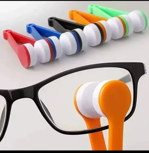 Escova limpador lentes óculos 