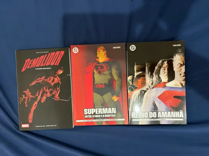 Lote Marvel/DC de Bolso