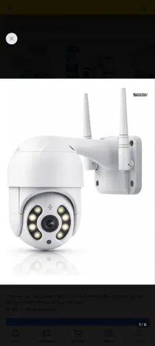 Câmera de Segurança Wi-Fi Externa Yoosee Full HD PTZ