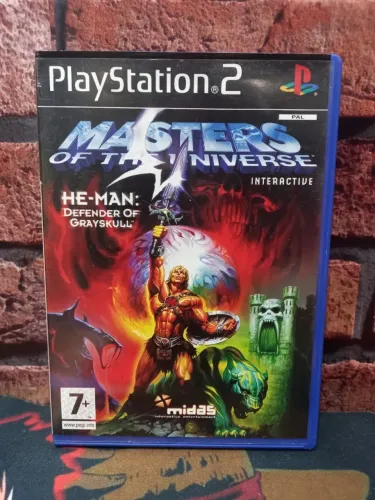 JOGO HEMAN MASTERS OF THE UNIVERSE PS2 CIB EUR ORIGINAL COMPLETO 