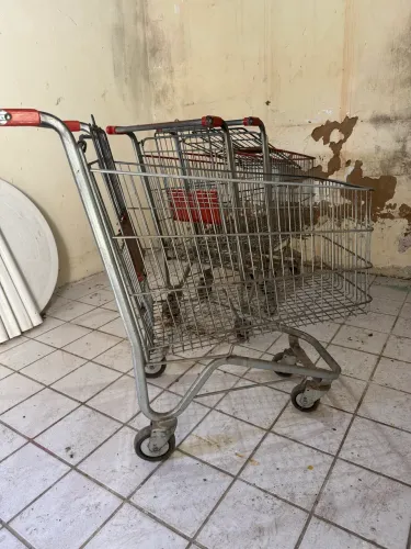 Carrinho mercado os 3 por