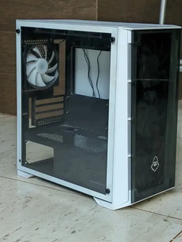 Gabinete Gamer Mancer Ward 6 Fan Branco