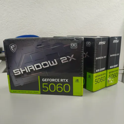 RTX 5060 MSI SHADOW 2X - NOVA E LACRADA!