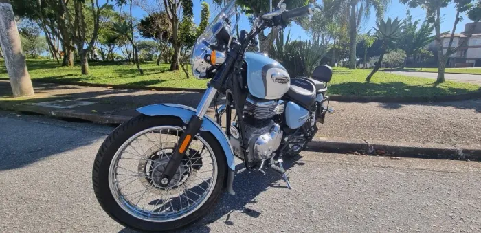 Royal Enfield Meteor 350 Aurora Blue 2025/2026 Impecável Baixa KM