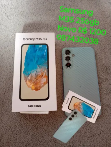 CELULAR SAMSUNG M35 256GB MUITO NOVO