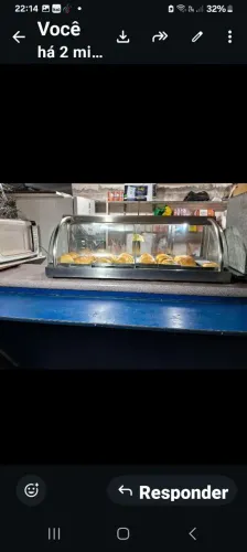 Estufa para salgados 8 bandejas 