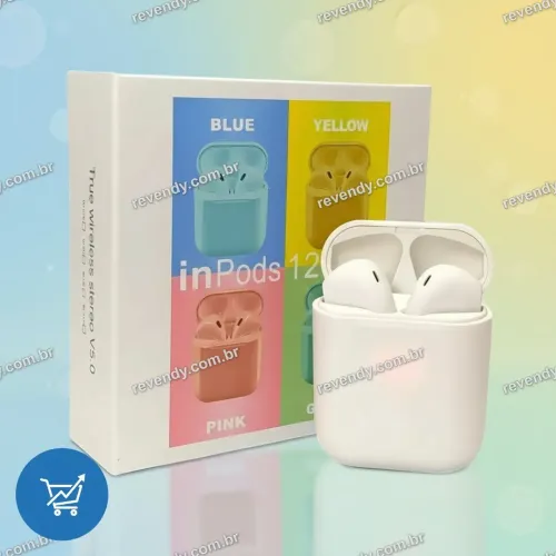 Fone de ouvido Bluetooth - inpods 12  - últimas unidades 