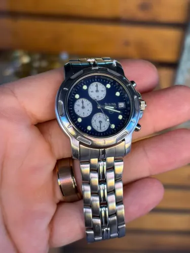 Relógio Bulova masculino marine star 