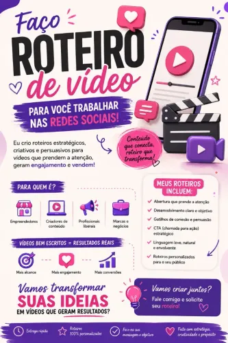 Roteiro de conteúdo 