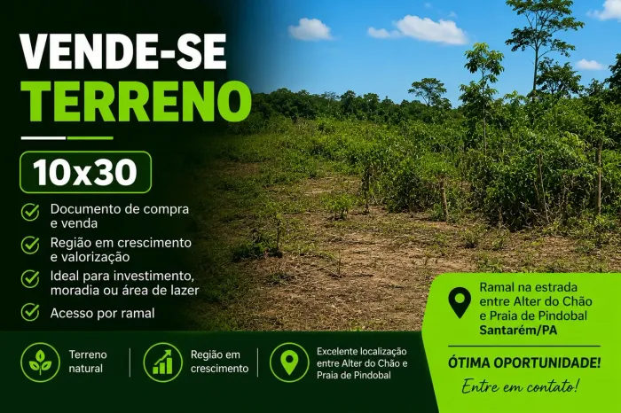 TERRENO 10X30 18K