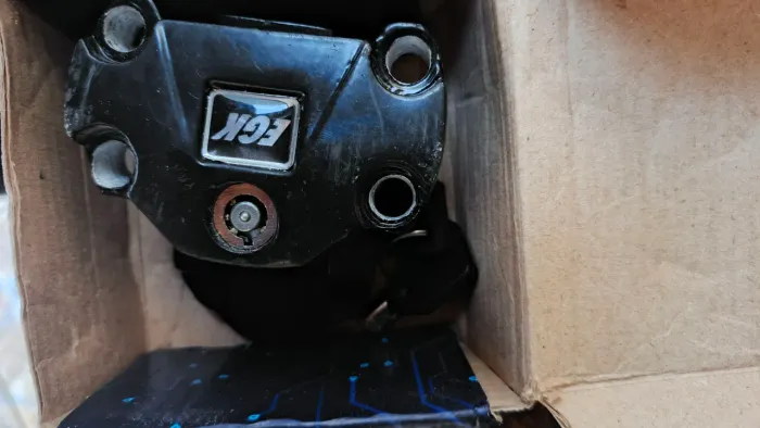 Trava ignição para moto