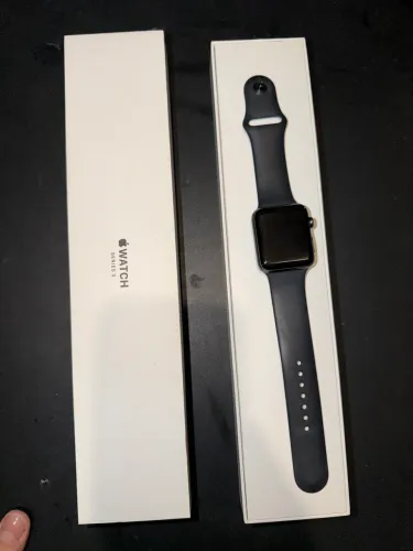Relógio Apple Watch série 3 + caixa e carregador original e acessórios