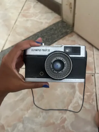 câmera fotográfica analógica