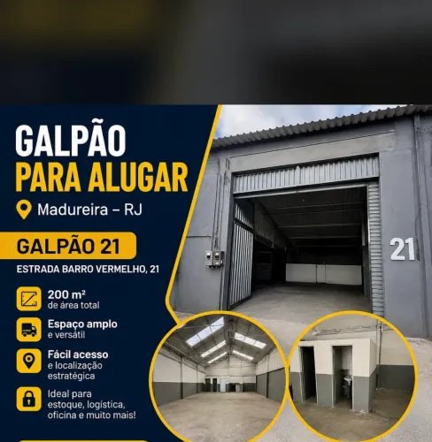 Galpão com 200M em Madureira