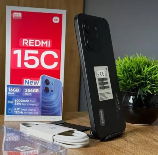 Redmi 15 c 256GB 2 meses uso
