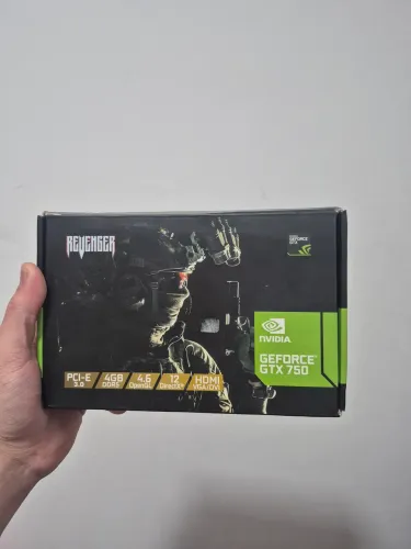 Placa de vídeo Geforce GTX750! Nova!!